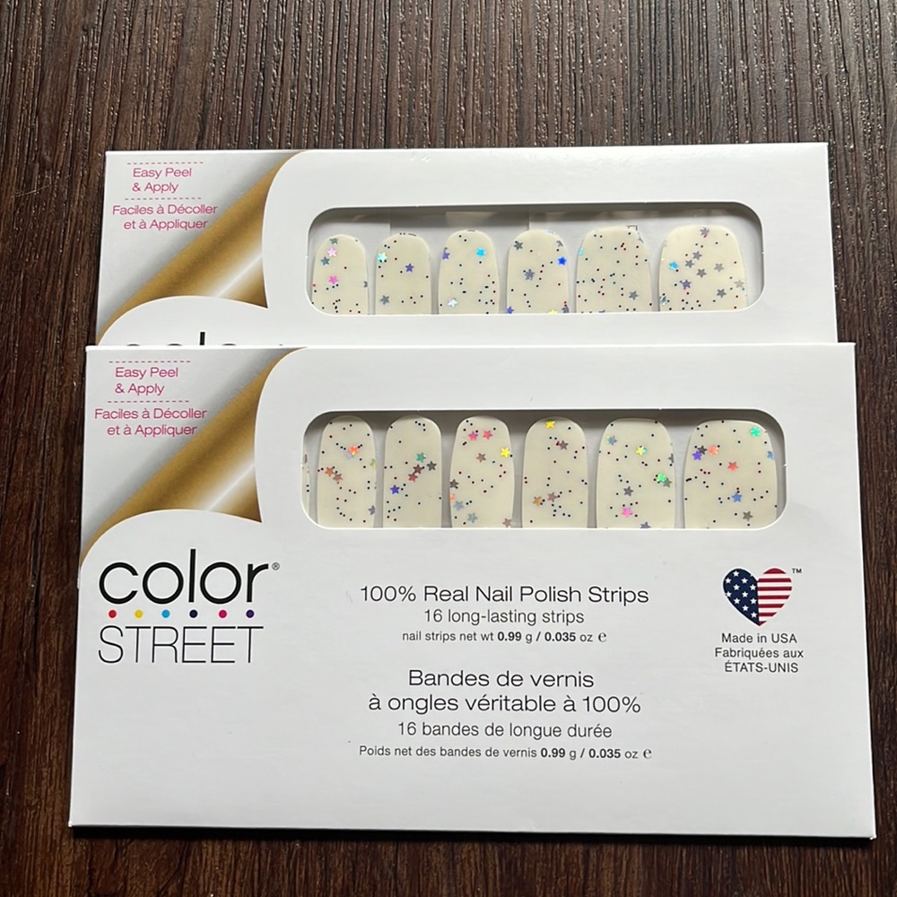 Color Street. Lucky stars. NWT. Set of two.